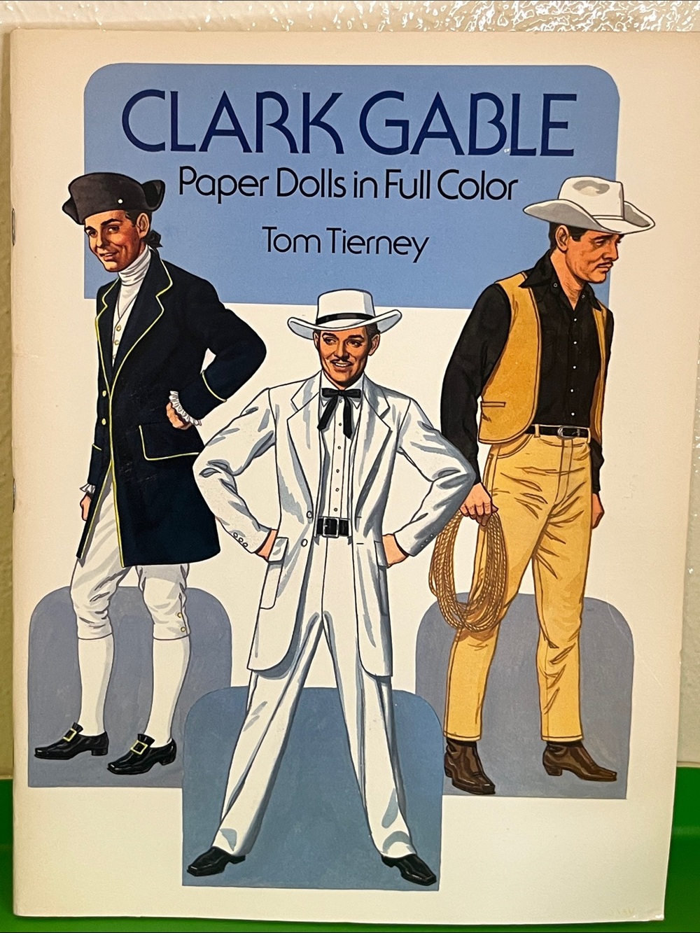Clark Gable Paper Dolls by Tom Tierney